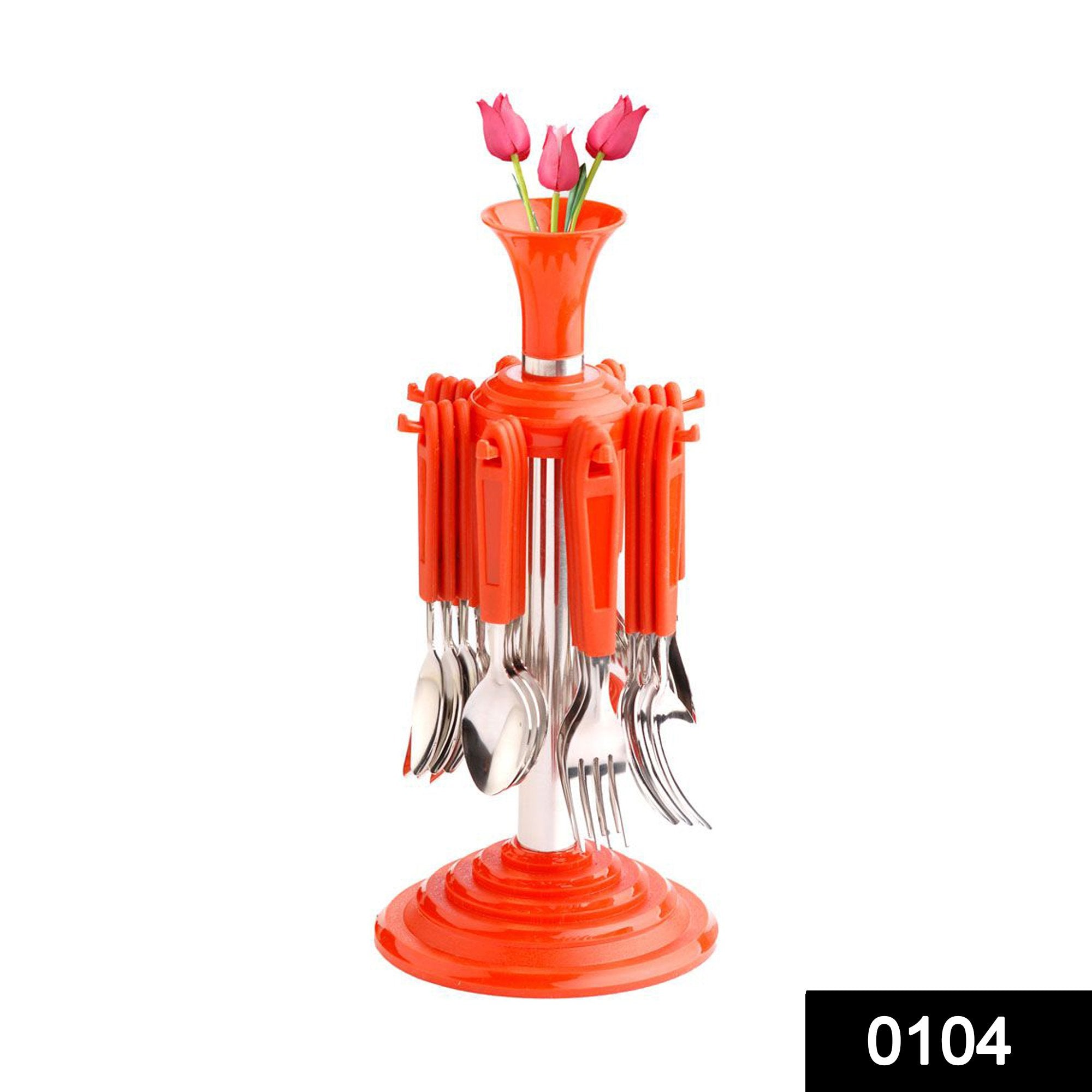0104 New Stylish Stainless Steel Cutlery Set (24 pcs) - SkyShopy 0104 New Stylish Stainless Steel Cutlery Set (24 pcs) - SkyShopy